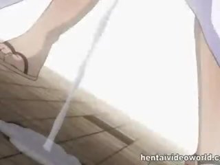 Publik masturbation in hentai mov