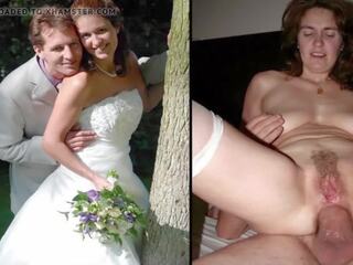 Космати облечен и съблечен brides, безплатно мръсен клипс ef | xhamster