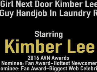 Mademoiselle next door kimber lee gives chap el bilen işlemek in laundry | xhamster