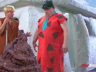 Die flintstones ein xxx parodie: blasen dreckig klammer feat. hayden winter von faphouse