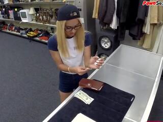 Skinny Amateur Spreads Her Pussy for Pawnshop Owner. | xHamster
