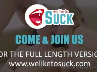 Weliketosuck - 陽具 吸吮 最好的 朋友 取 附帶 在 口