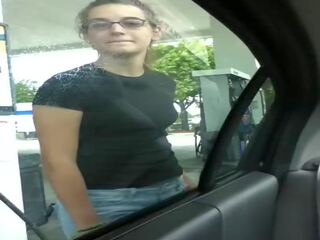 Young lady Bursting to Pee at Gas Station, Free sex film a3 | xHamster