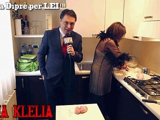 Young lady Divina Klelia destroys and cooks a couple of balls for Andrea Diprè