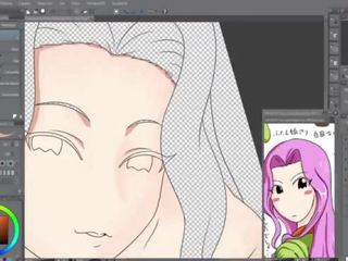 Hentai speed painting #03 - boobjob