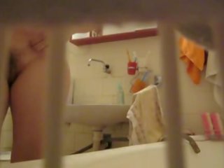 Bewitching łazienka szpiegowanie aparat fotograficzny