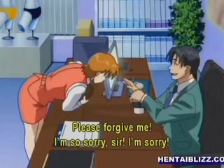 Lingeries büro anime jung dame fingern wetpussy