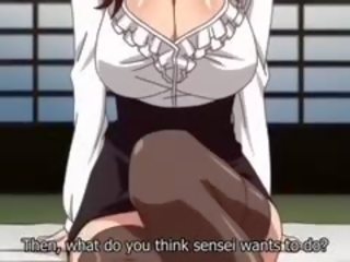 Concupiscent percintaan anime mov dengan tidak disensor besar payu dara, creampie